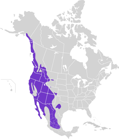 north and central america habitat map