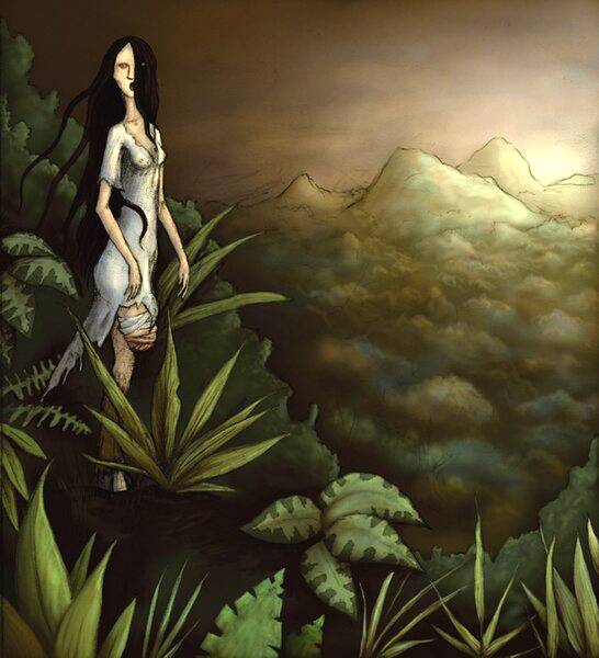 Illustration of La Patasola