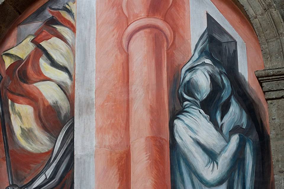 Mural of La LLorona by José Clemente