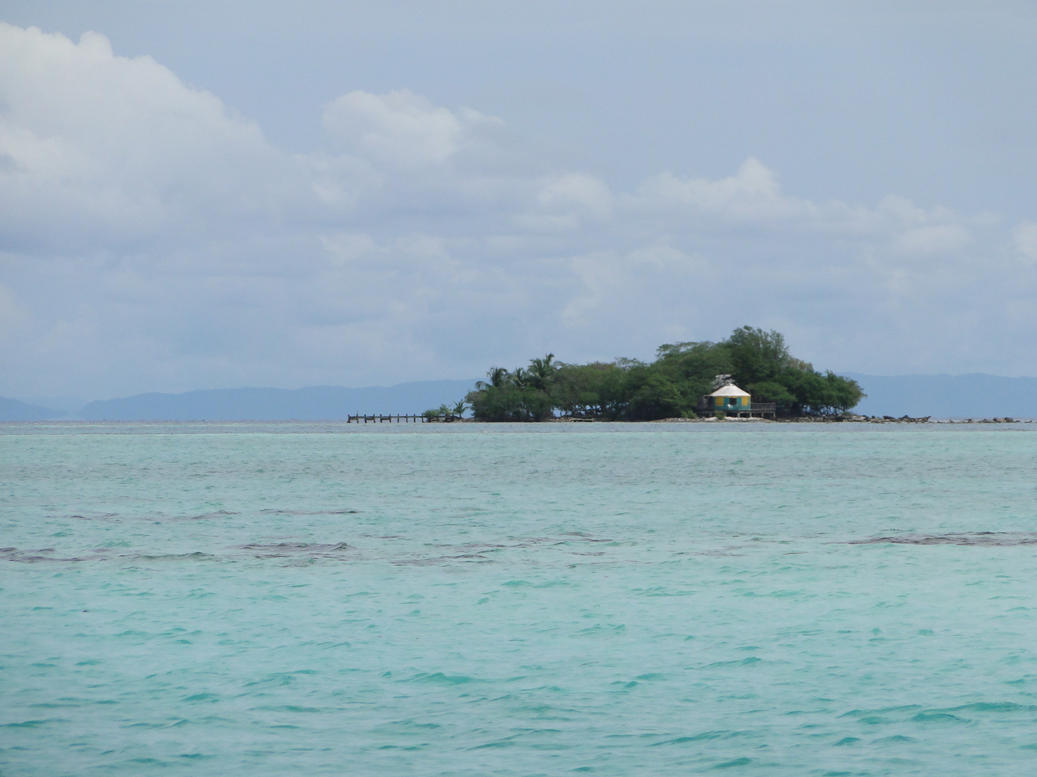 Moho Caye, in the Carribean, off the coast of Belize.