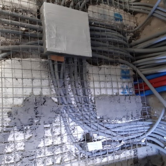 Junction Box with Conduits