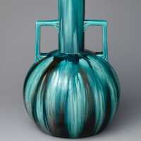 Tall vase by Christopher Dresser