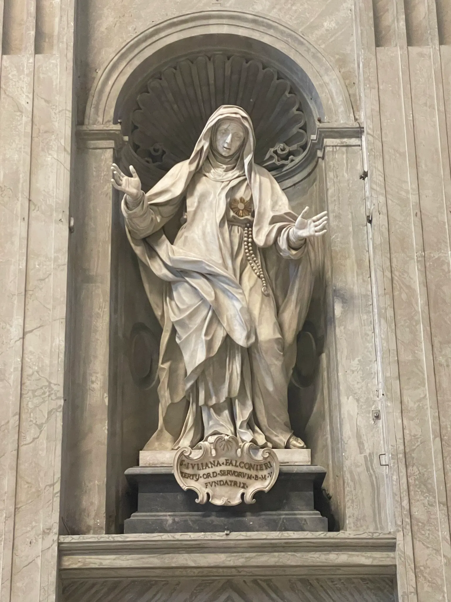 Virgin Mary calls out