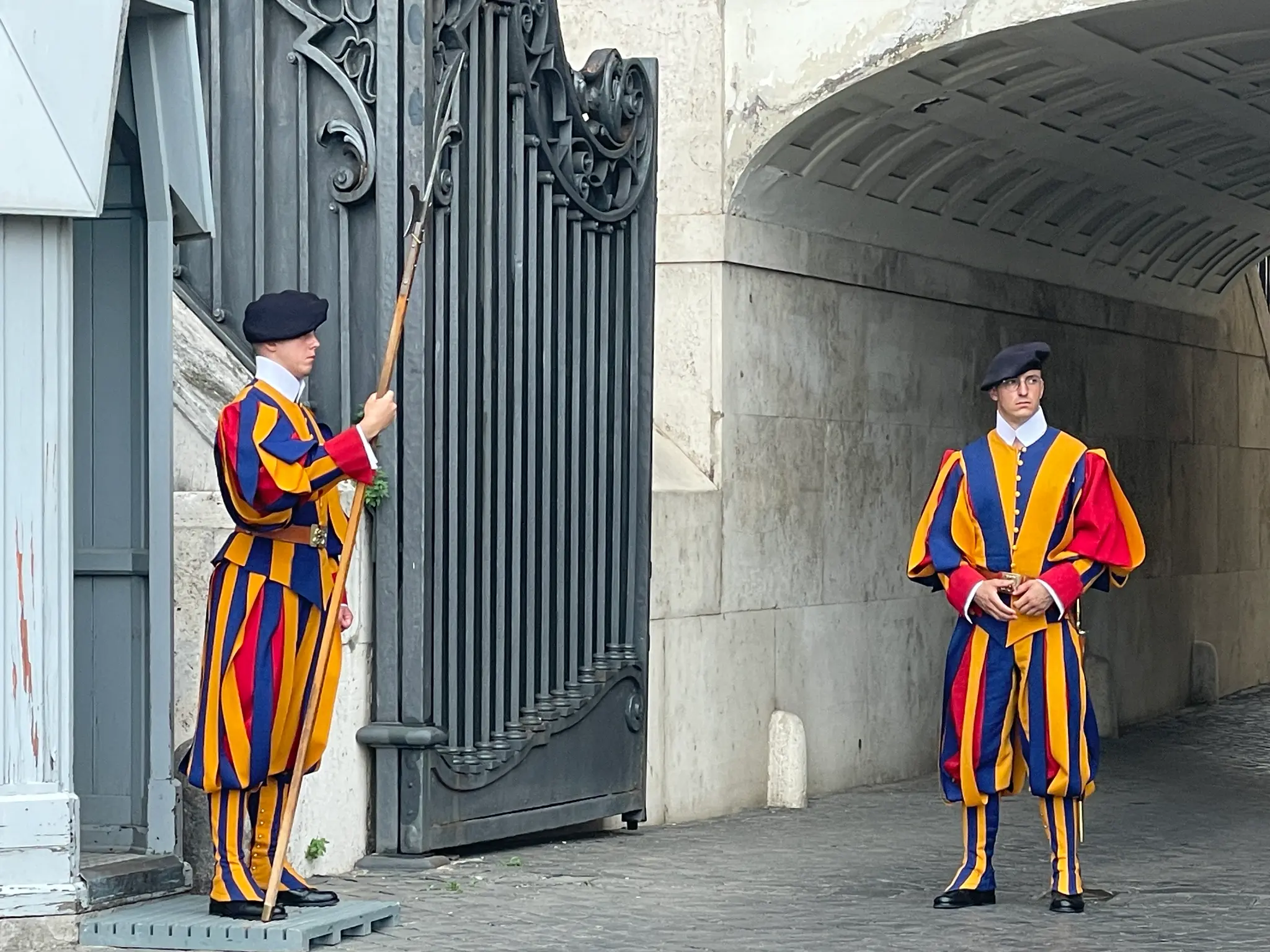 Papal Guard on Watch