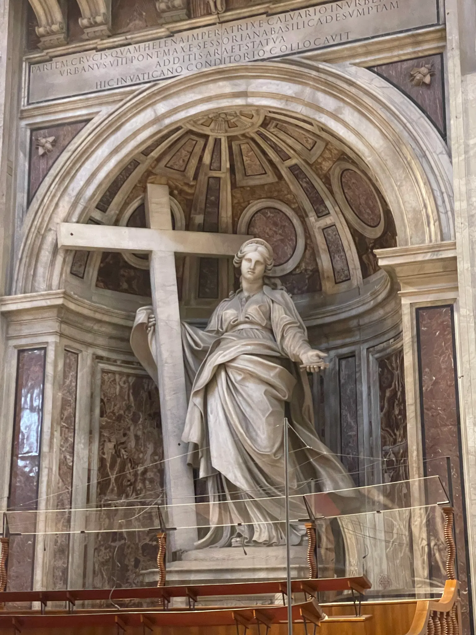 Virgin Mary with the Cross