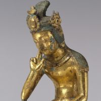 Pensive bodhisattva gifted by Walter and Leonore Annenberg and The Annenberg Foundation