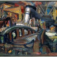 The Harbor by Josef Presse