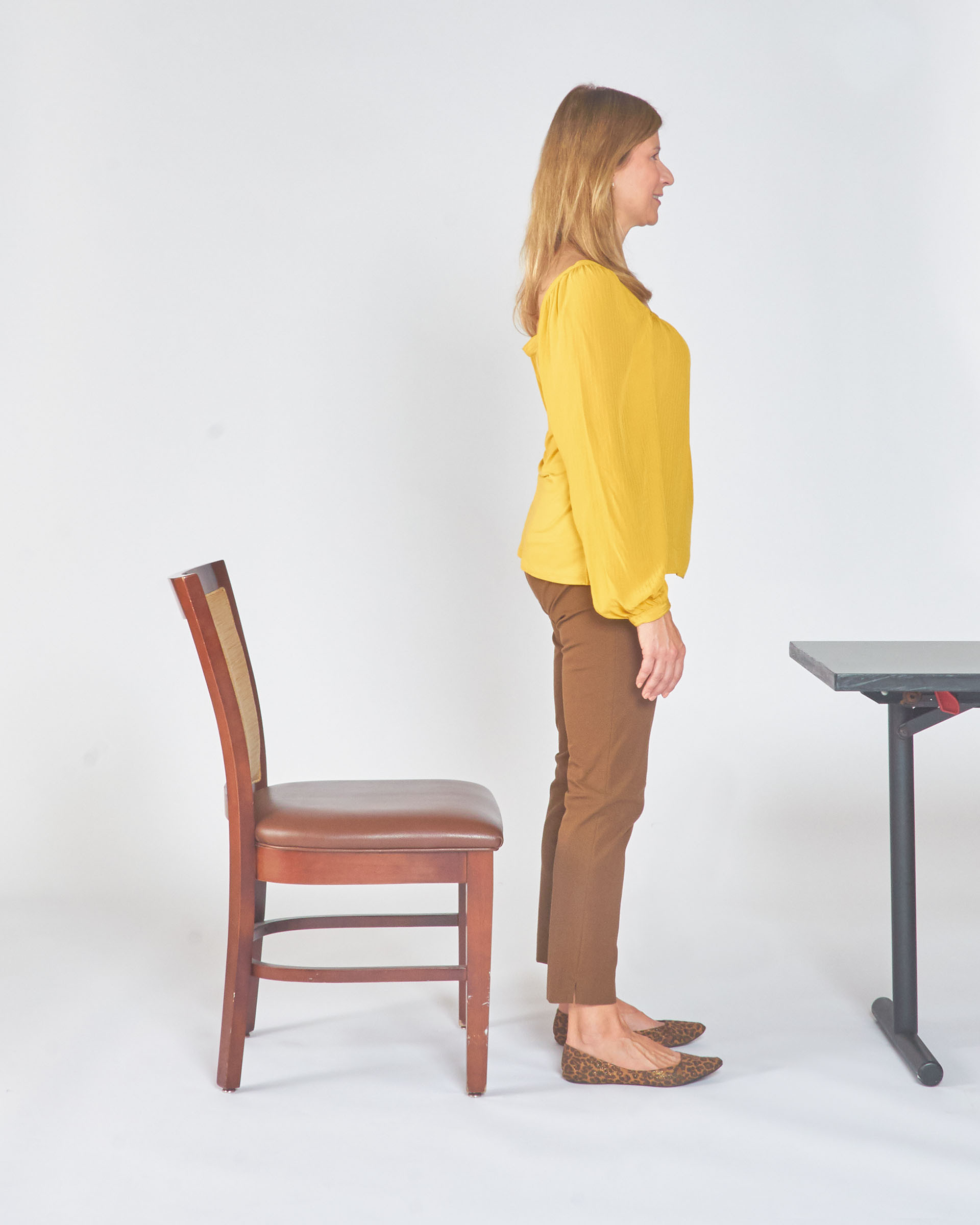 Sit-to-Stand Squat with Chair